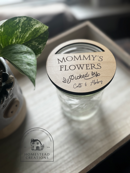 Flowers for Mommy Topper